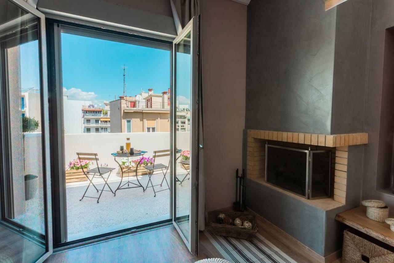 100M2 Luxury Apartment In The Heart Of Athens - Living Stone Emerald Bagian luar foto